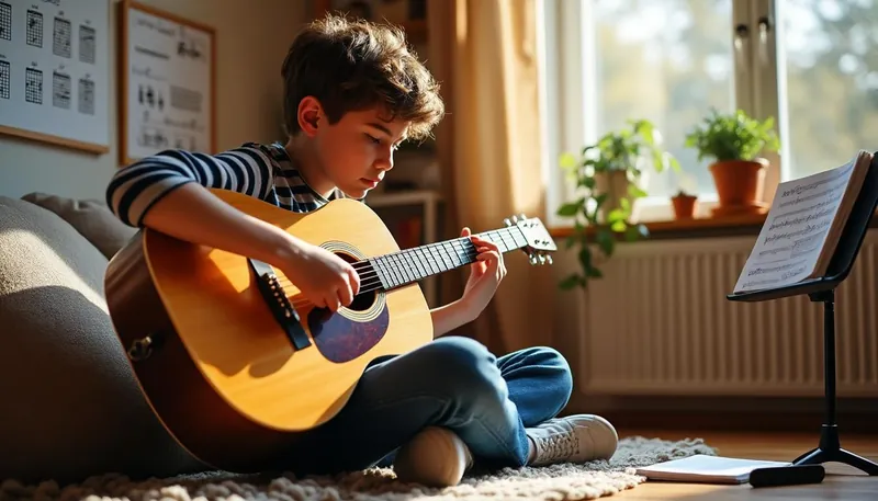 Quelle est la meilleure façon d’apprendre la guitare quand on débute ?