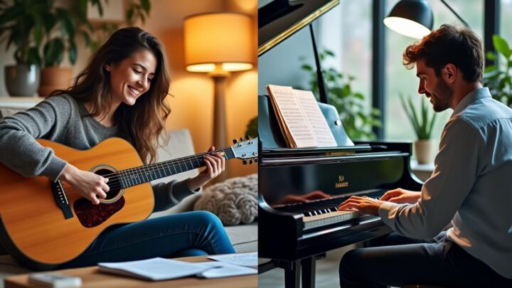 découvrez si la guitare est réellement plus simple à apprendre que le piano, en comparant les difficultés, les avantages et les spécificités de chaque instrument pour les débutants.