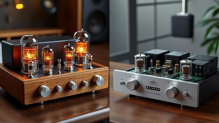 Quelle est la différence entre un ampli à lampes et un ampli à transistors ? 1 découvrez les différences clés entre un ampli à lampes et un ampli à transistors, leurs caractéristiques sonores, avantages et inconvénients pour choisir l'amplificateur qui vous convient.