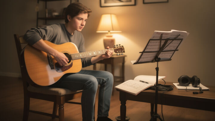 Comment accompagner une chanson pop à la guitare ? 1 découvrez des conseils pratiques pour accompagner une chanson pop à la guitare, maîtrisez les accords essentiels et améliorez votre rythme pour jouer vos morceaux préférés.