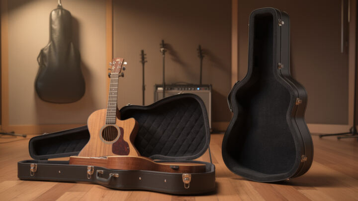 découvrez comment choisir la housse ou l'étui idéal pour protéger efficacement votre guitare contre les chocs, l'humidité et la poussière.
