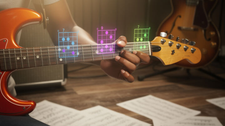 découvrez les accords typiques du funk, leur structure et comment les utiliser pour capturer le groove et l'énergie de ce style musical emblématique.